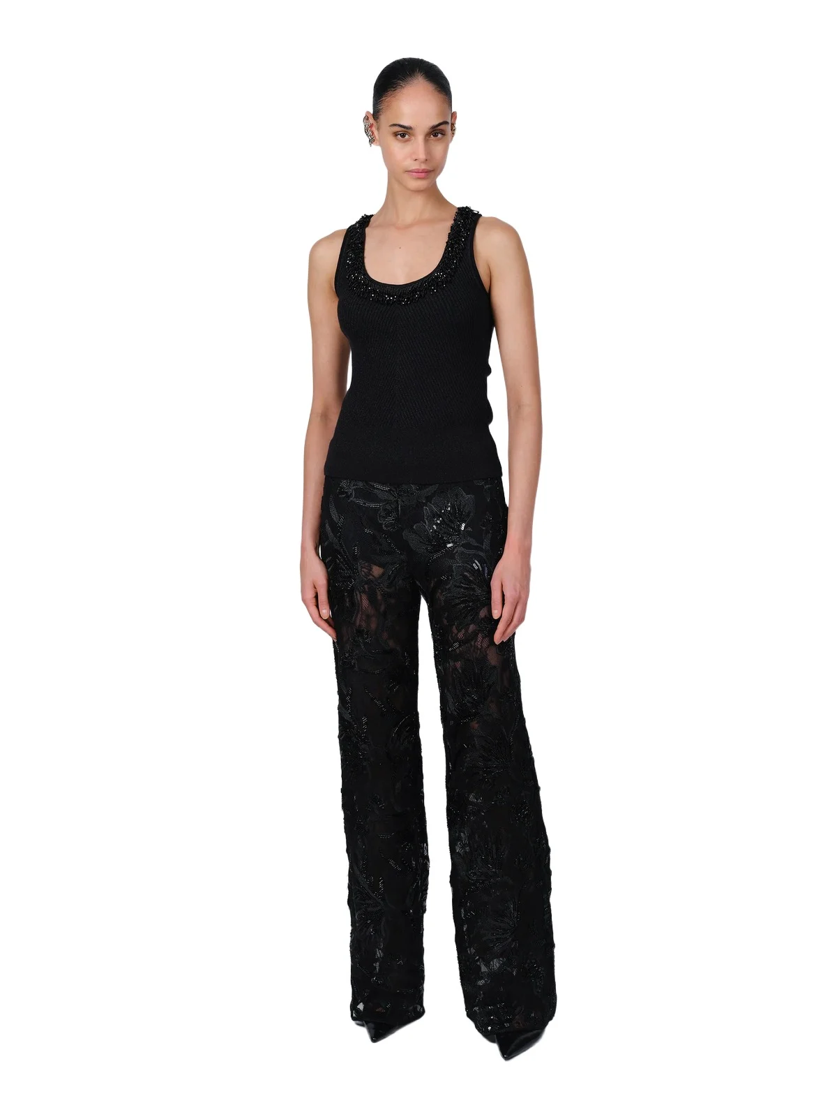 Aknvas The Lia top in black