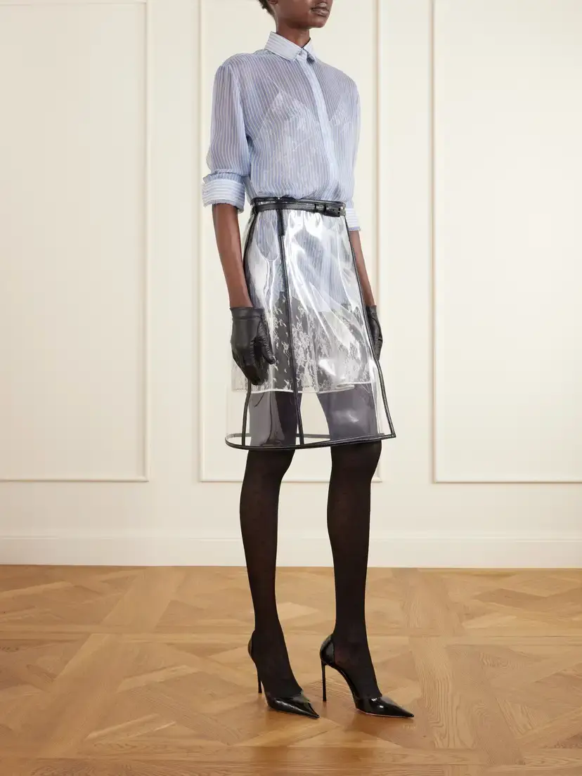 Tom Ford Floral Lamé-jacquard Silk-tulle Mini Dress | Thumbnail 3 Tom Ford Floral Lamé-jacquard Silk-tulle Mini Dress | Thumbnail 3
