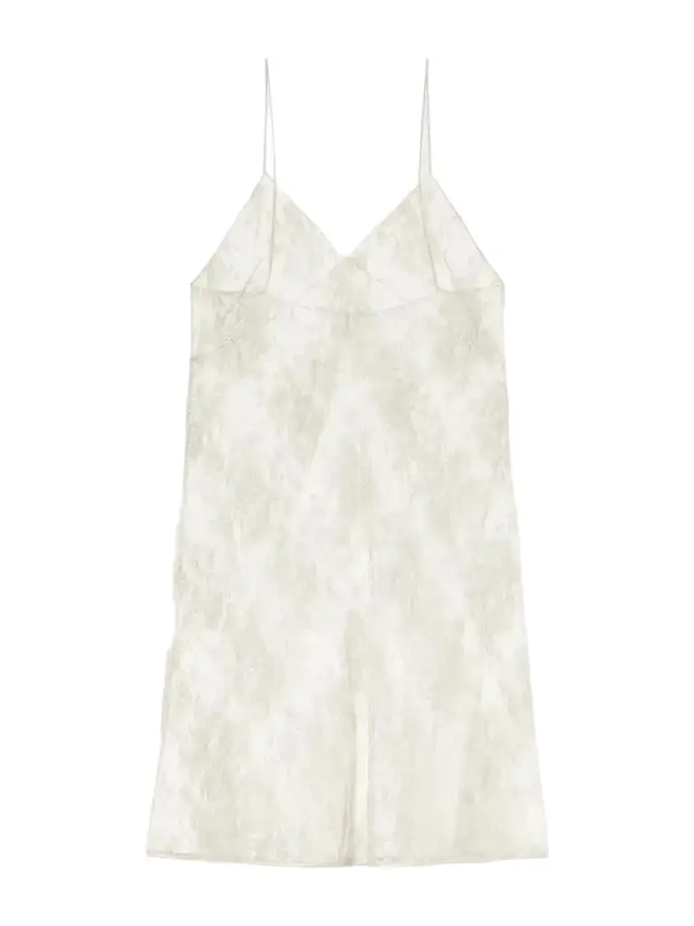 Tom Ford Floral Lamé-jacquard Silk-tulle Mini Dress