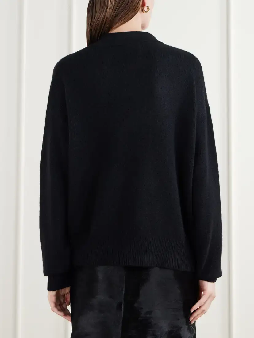 Almada Kaia Cashmere Polo Sweater | Thumbnail 4 Almada Kaia Cashmere Polo Sweater | Thumbnail 4