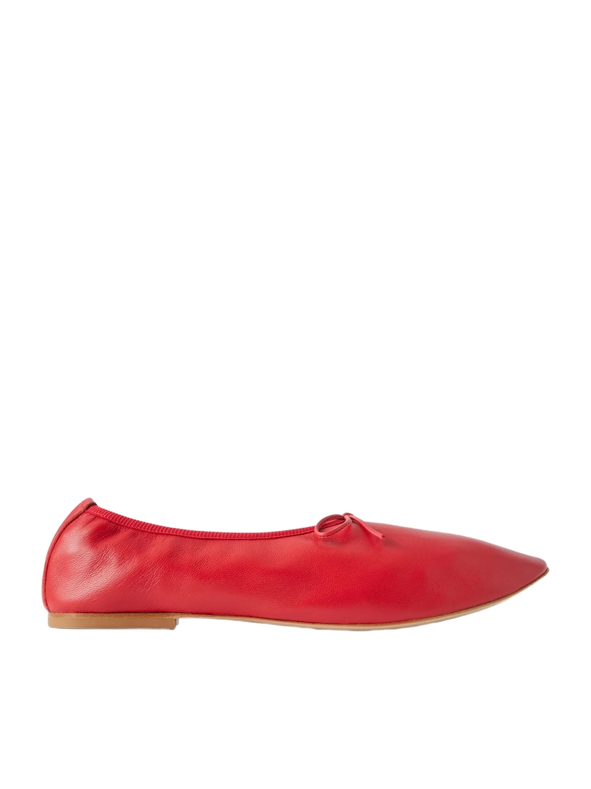 Jamie Haller The High Vamp Leather Ballet Flats