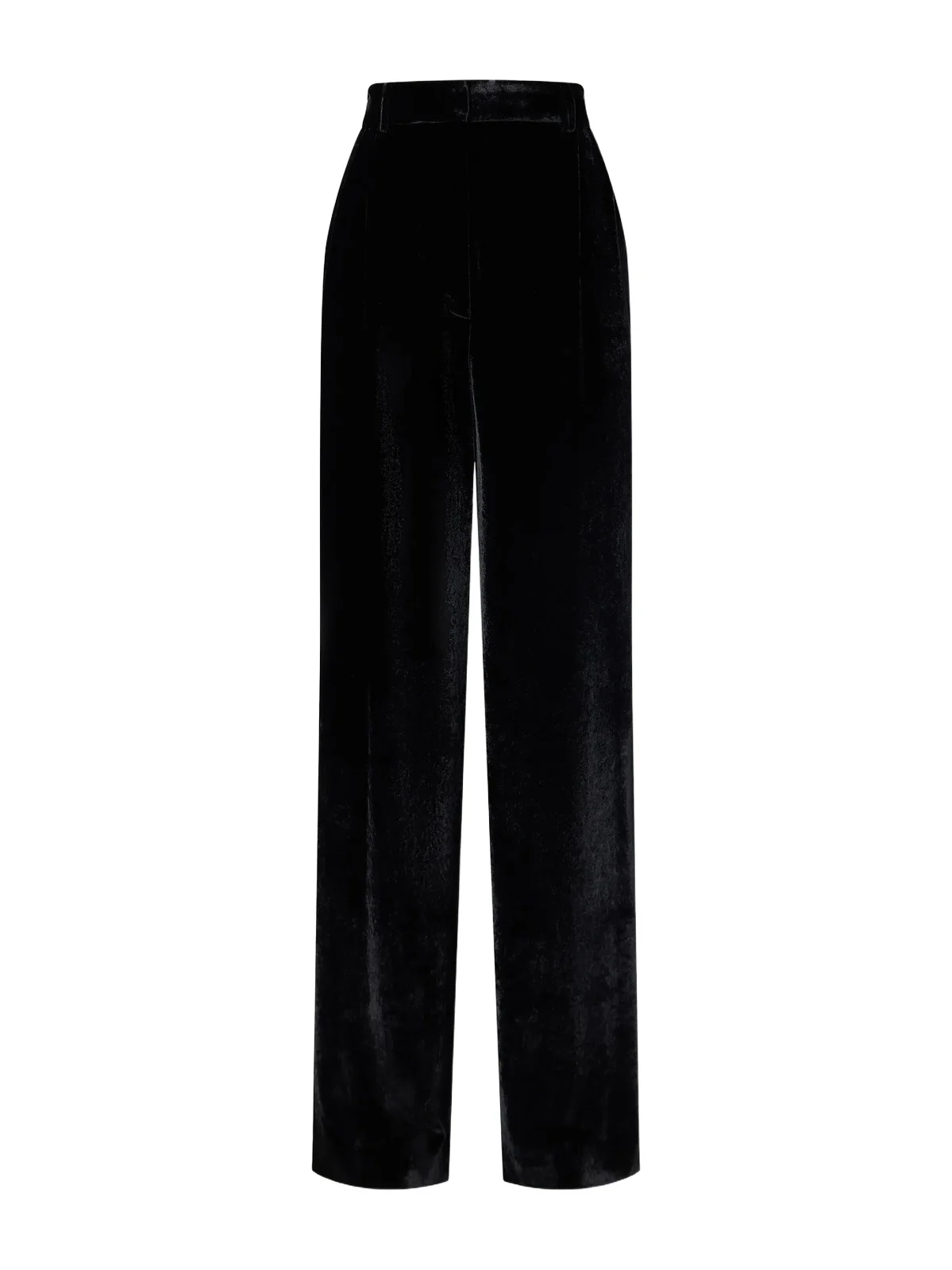 Pleated Velvet Wide-leg Pants Pleated Velvet Wide-leg Pants