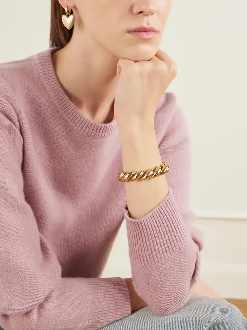 Roxanne Assoulin The Comma Gold-tone Bracelet | Thumbnail 2 Roxanne Assoulin The Comma Gold-tone Bracelet | Thumbnail 2