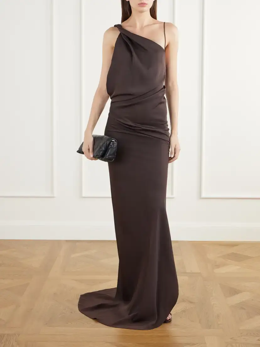 AARON ESH Draped Crepe Gown | Thumbnail 2 AARON ESH Draped Crepe Gown | Thumbnail 2