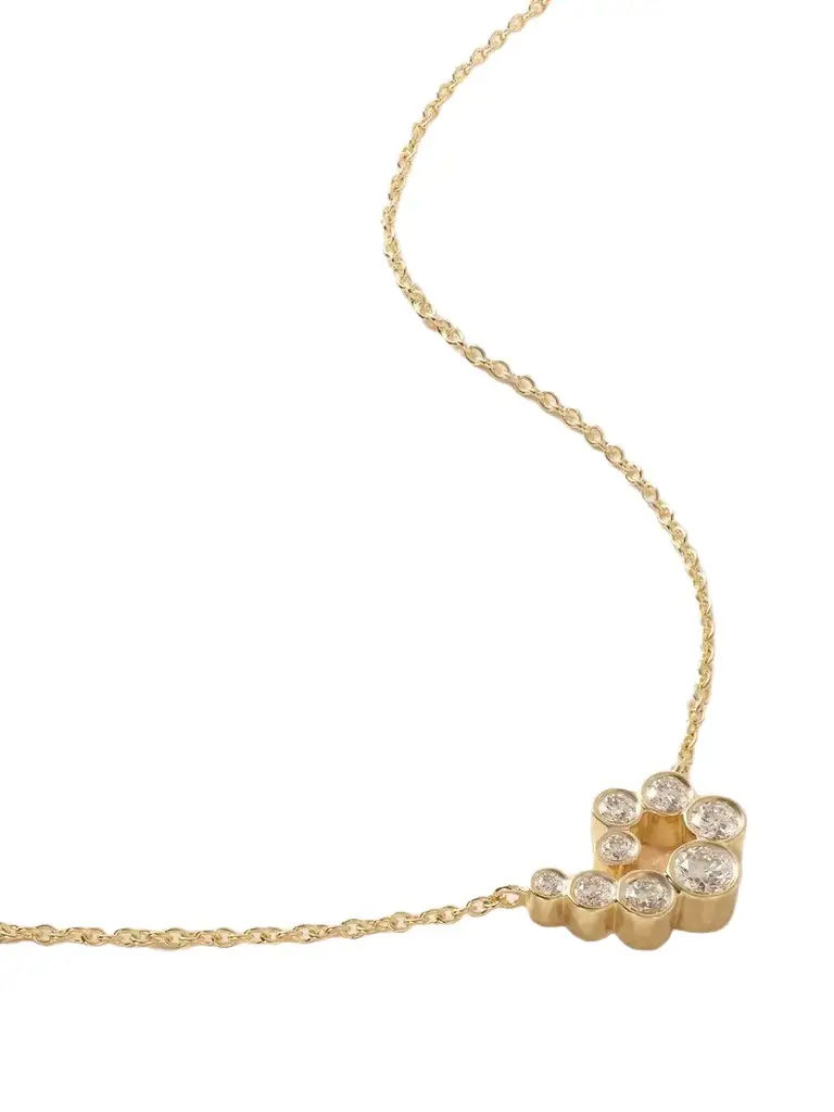 Sophie Bille Brahe Lucia 18-karat Recycled Gold Diamond Necklace