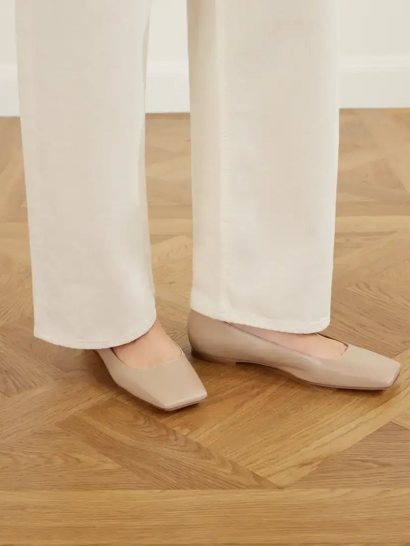 Gianvito Rossi Leather Ballet Flats | Thumbnail 2 Gianvito Rossi Leather Ballet Flats | Thumbnail 2