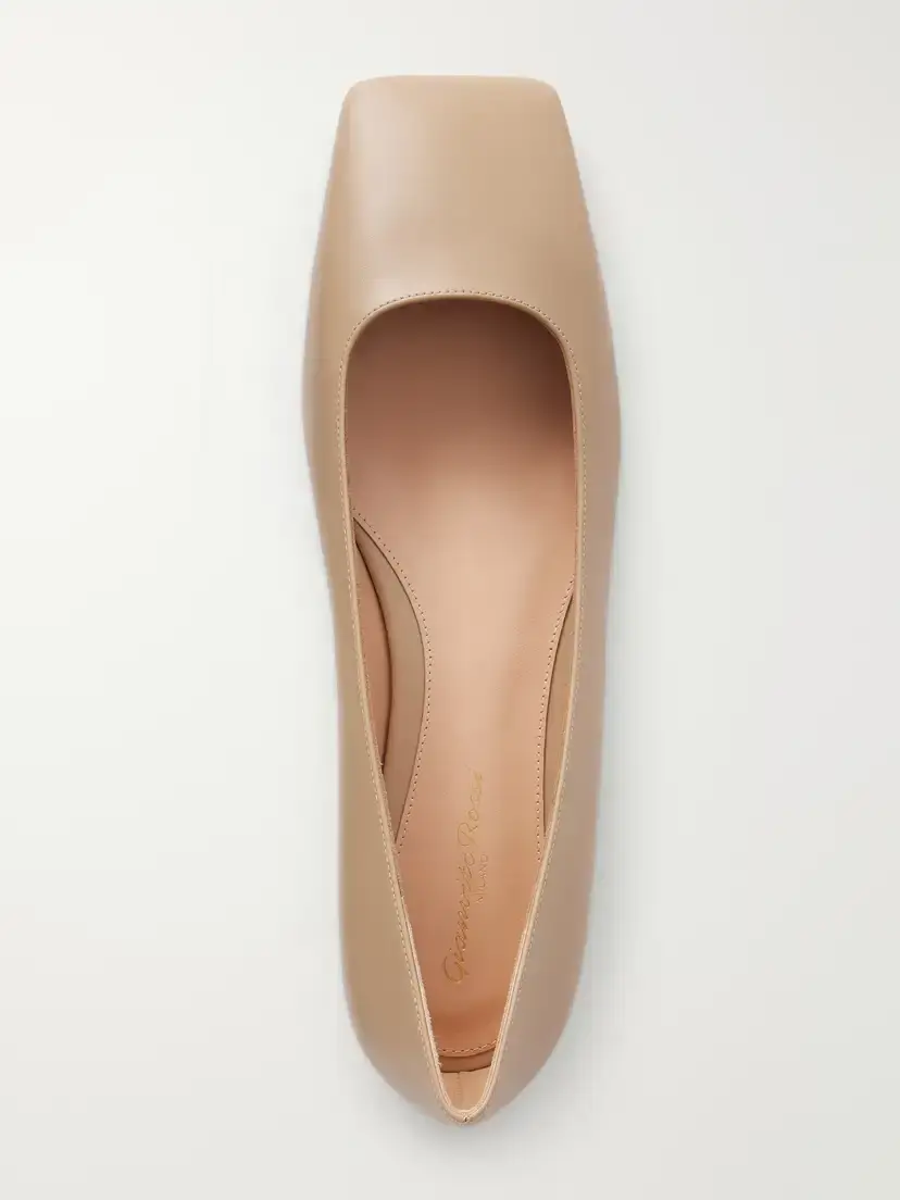 Gianvito Rossi Leather Ballet Flats | Thumbnail 5 Gianvito Rossi Leather Ballet Flats | Thumbnail 5