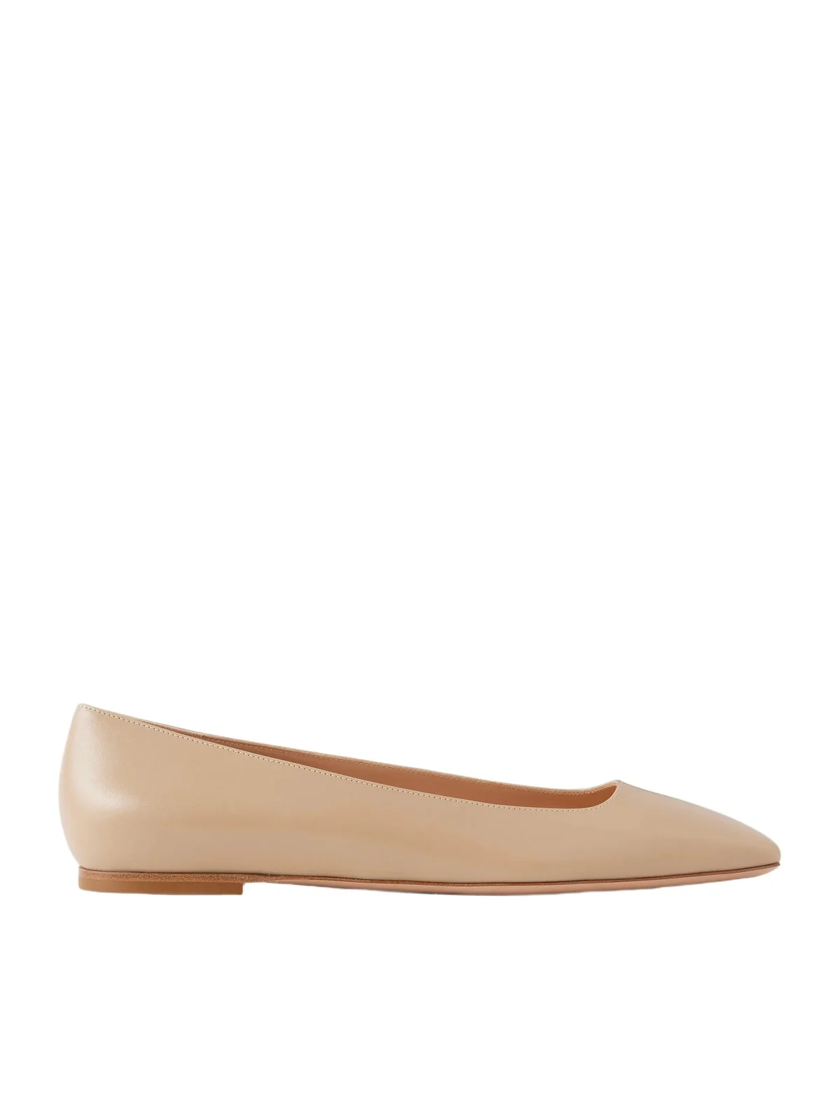 Gianvito Rossi Leather Ballet Flats