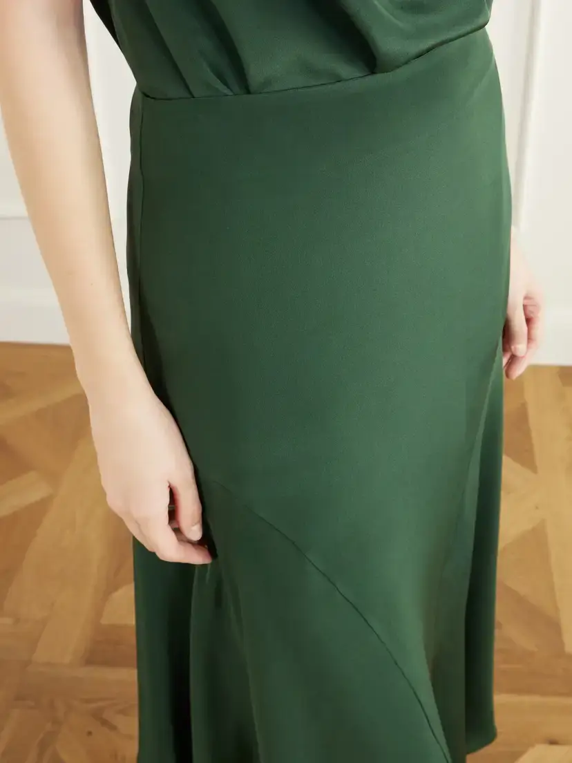 Altuzarra Elton Paneled Silk-satin Midi Skirt | Thumbnail 5