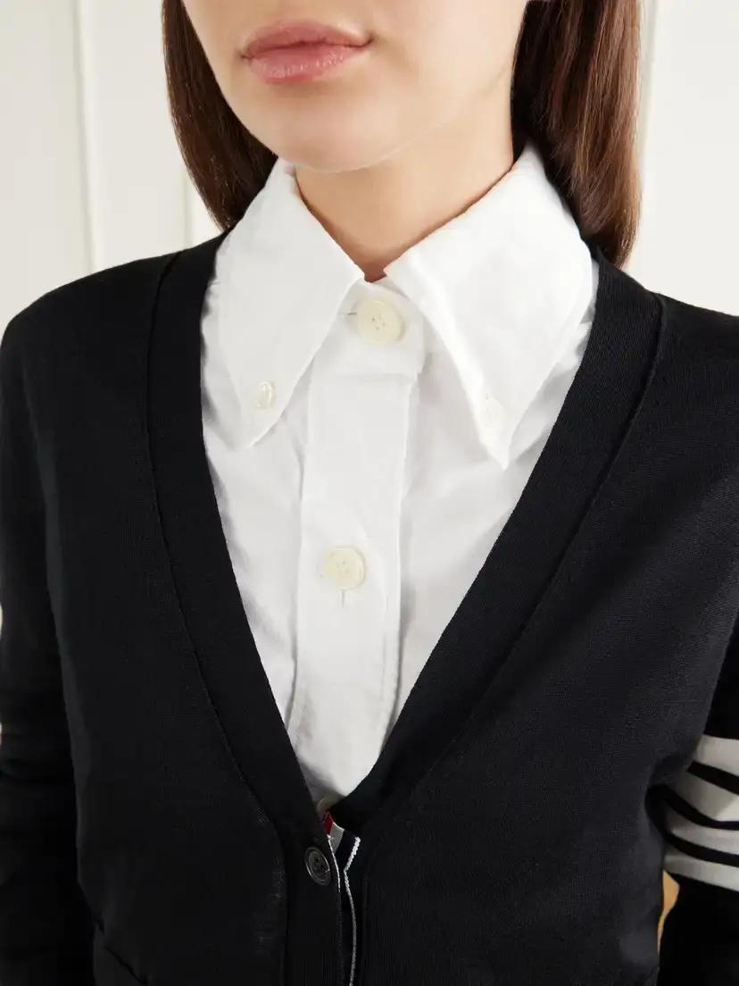 Thom Browne 4-bar Wool Cardigan | Thumbnail 5