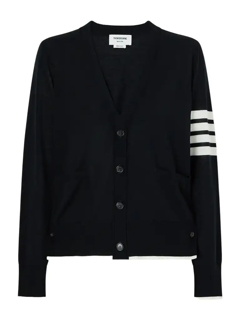 4-bar Wool Cardigan 4-bar Wool Cardigan