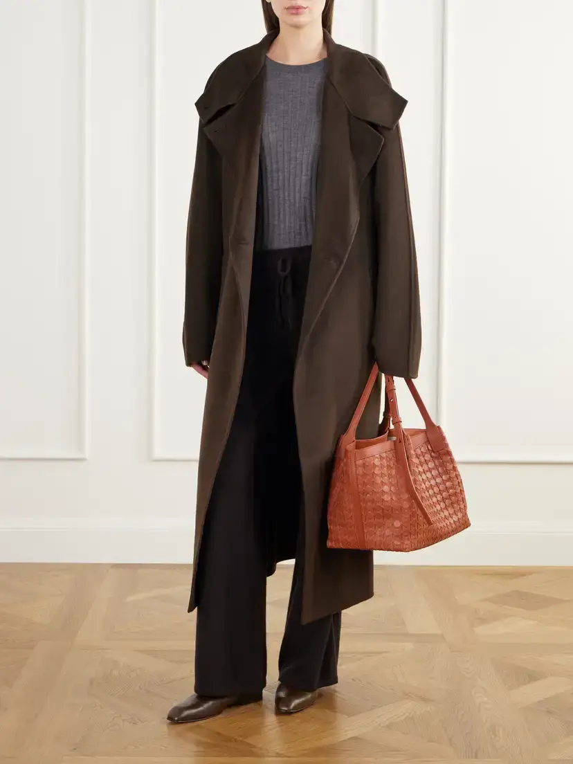 Serapian Small Secret Mosaico Leather Shoulder Bag | Thumbnail 3