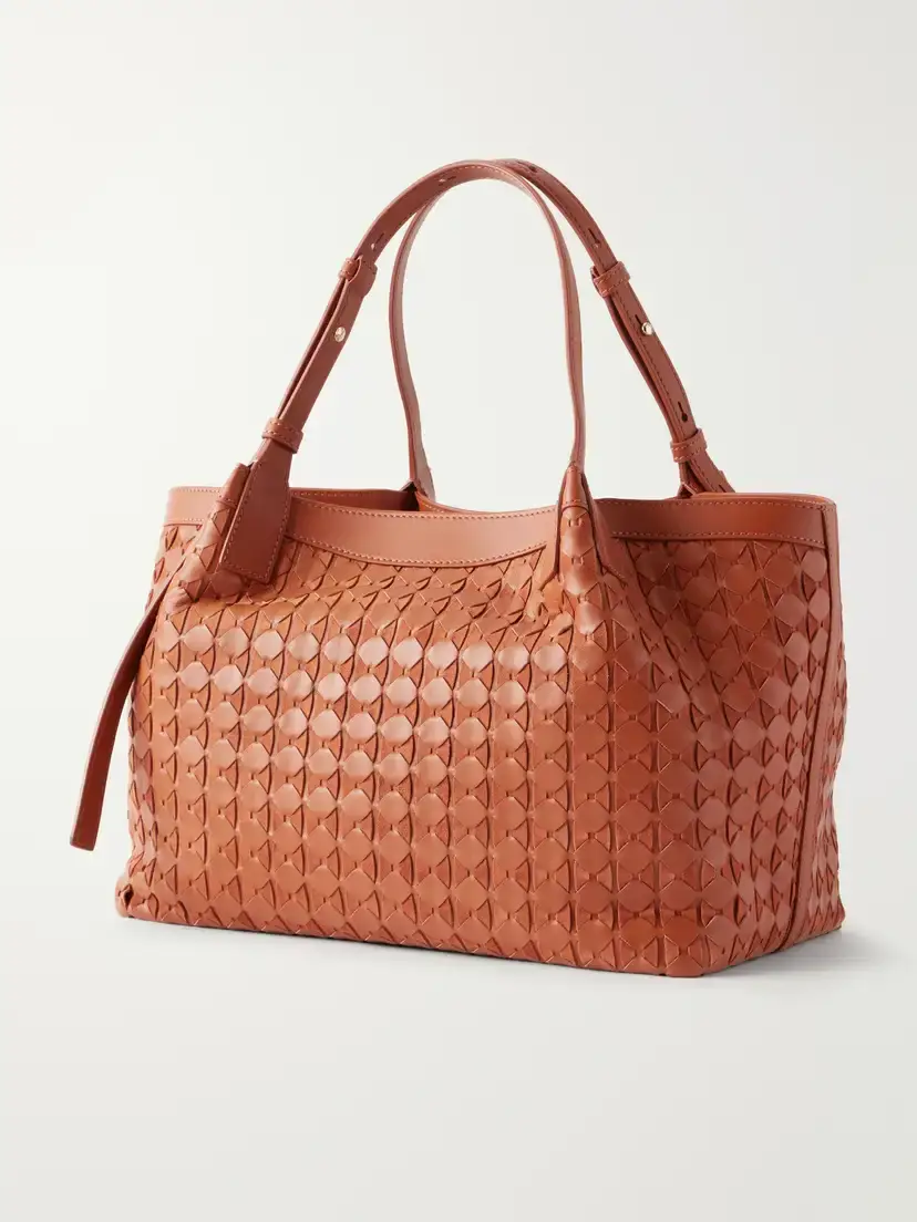 Serapian Small Secret Mosaico Leather Shoulder Bag | Thumbnail 4