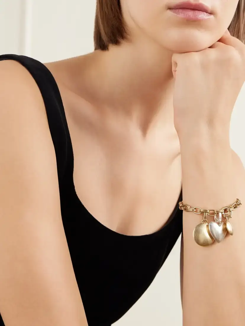 Roxanne Assoulin The Token Gold And Silver-tone Bracelet | Thumbnail 2 Roxanne Assoulin The Token Gold And Silver-tone Bracelet | Thumbnail 2
