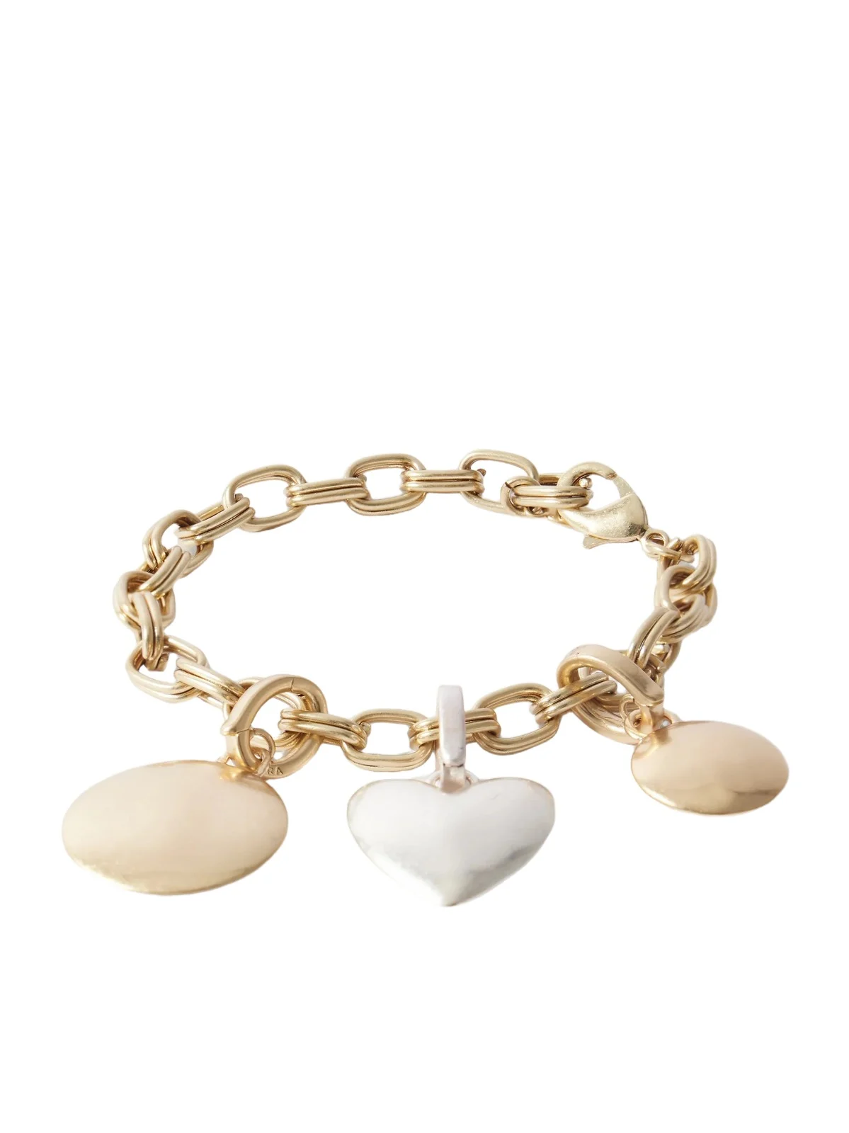The Token Gold And Silver-tone Bracelet The Token Gold And Silver-tone Bracelet