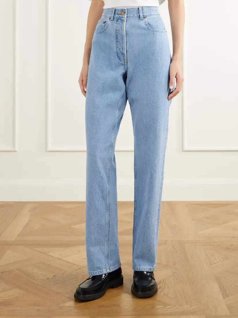 Thom Browne Mid-rise Straight-leg Jeans | Thumbnail 3 Thom Browne Mid-rise Straight-leg Jeans | Thumbnail 3
