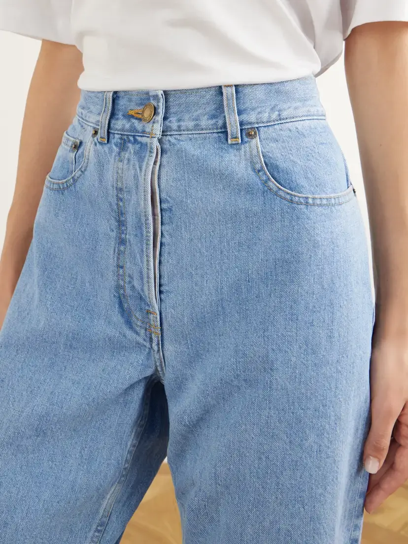 Thom Browne Mid-rise Straight-leg Jeans | Thumbnail 5 Thom Browne Mid-rise Straight-leg Jeans | Thumbnail 5