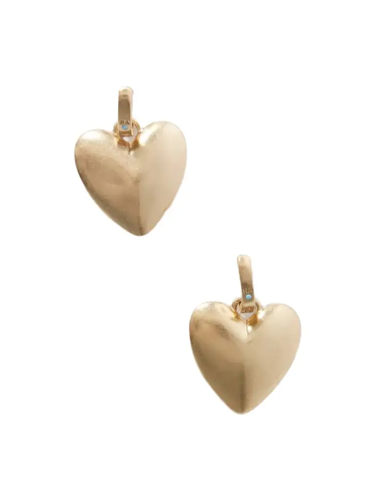 Roxanne Assoulin The Heart Token Gold-tone Earrings