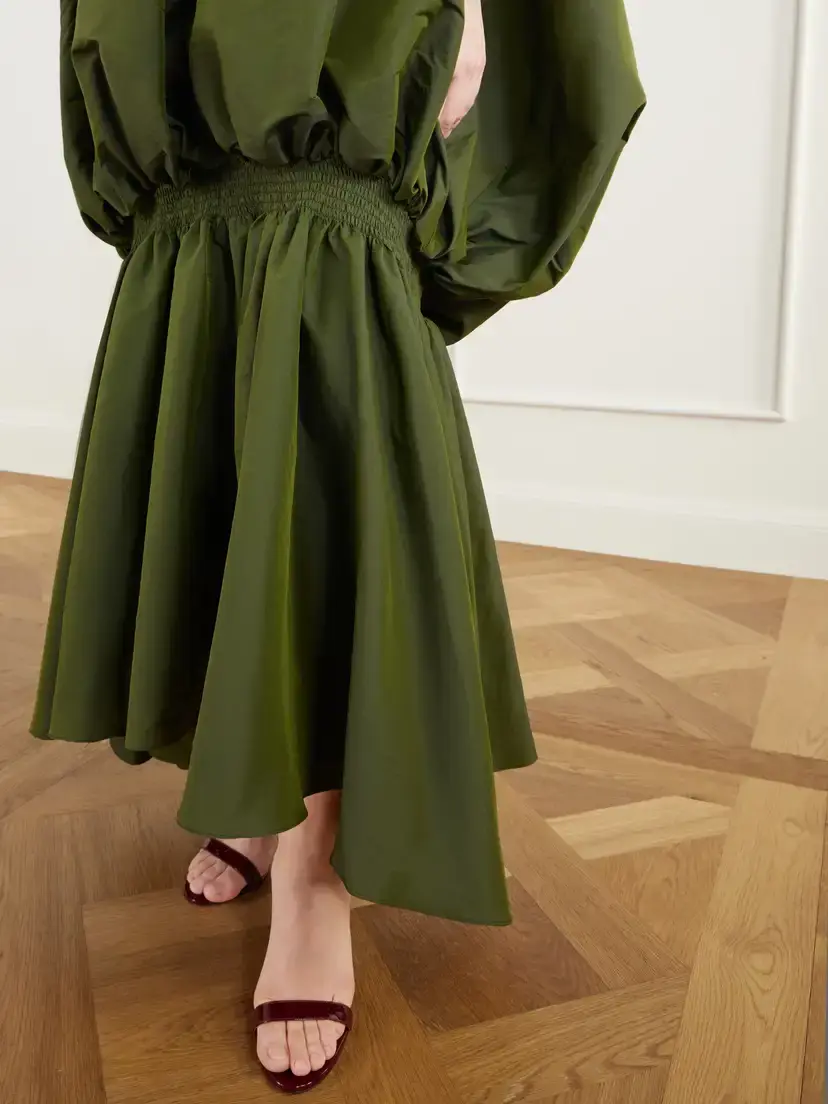Christopher John Rogers Jellyfish Gathered Silk-taffeta Gown | Thumbnail 5 Christopher John Rogers Jellyfish Gathered Silk-taffeta Gown | Thumbnail 5