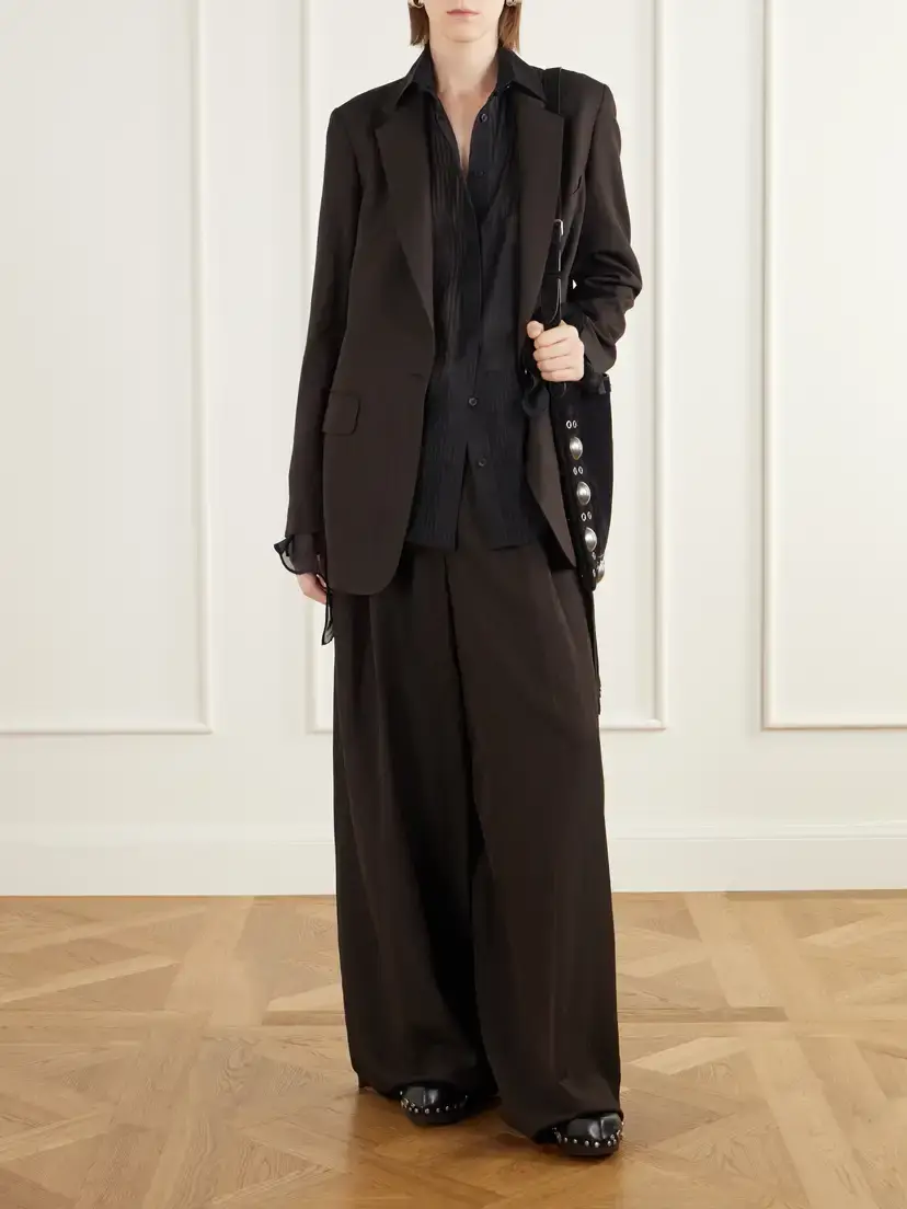 Etro Pintucked Silk-chiffon Shirt | Thumbnail 2 Etro Pintucked Silk-chiffon Shirt | Thumbnail 2