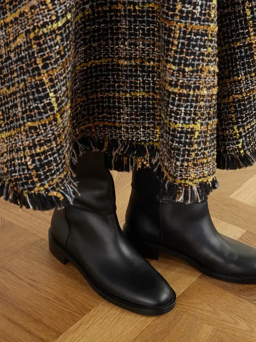 Altuzarra Varda Fringe-trimmed Tweed Midi Skirt | Thumbnail 5