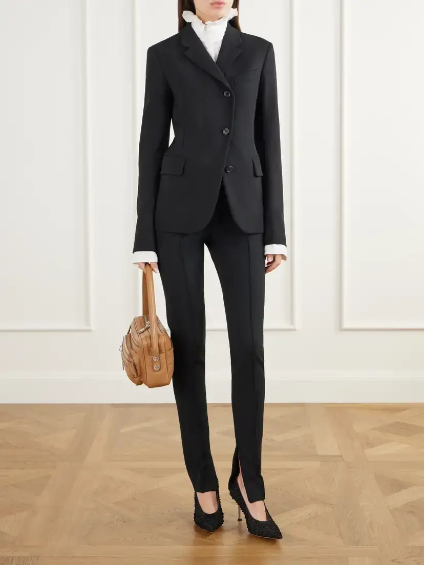 Acne Studios Asymmetric Twill Blazer | Thumbnail 2