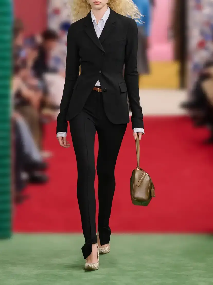 Acne Studios Asymmetric Twill Blazer | Thumbnail 5