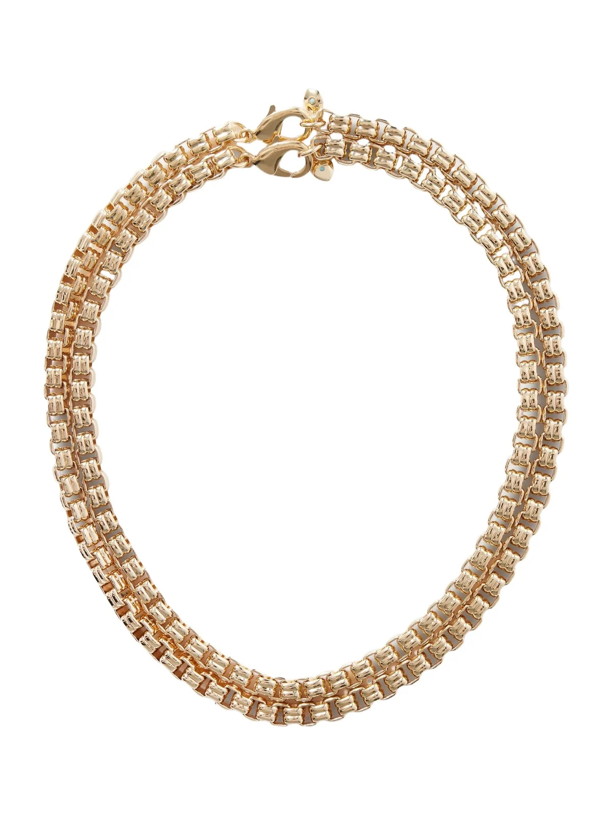 Roxanne Assoulin The Nesting Rope Duo Gold-tone Chain Necklace