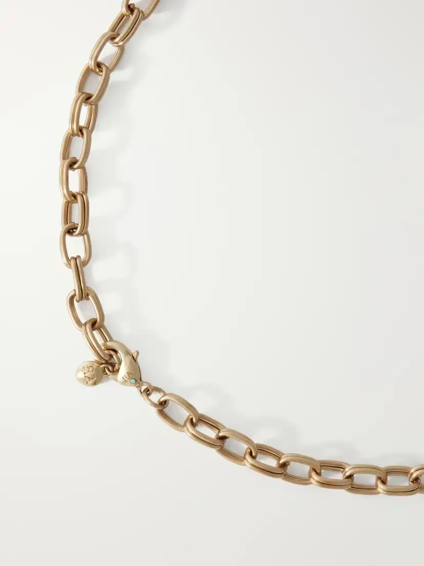 Roxanne Assoulin The Token Gold And Silver-tone Necklace | Thumbnail 3 Roxanne Assoulin The Token Gold And Silver-tone Necklace | Thumbnail 3