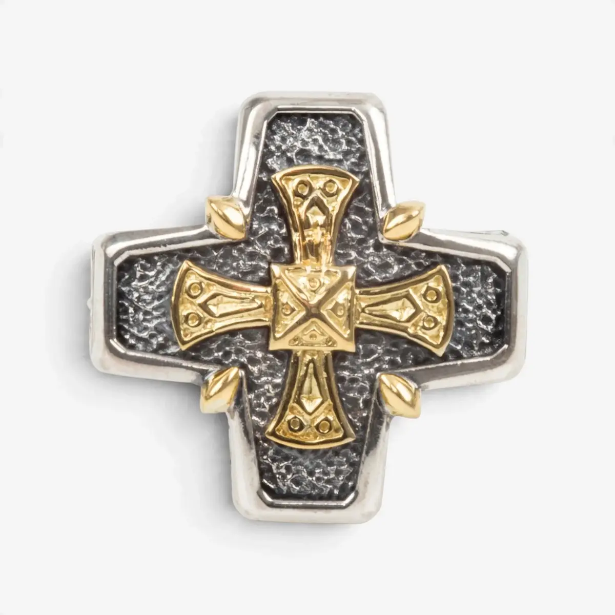 Konstantino Konstantino Stavros Sterling Silver & 18k Yellow Gold Ring Sz. 10 by The Solist | Thumbnail 2