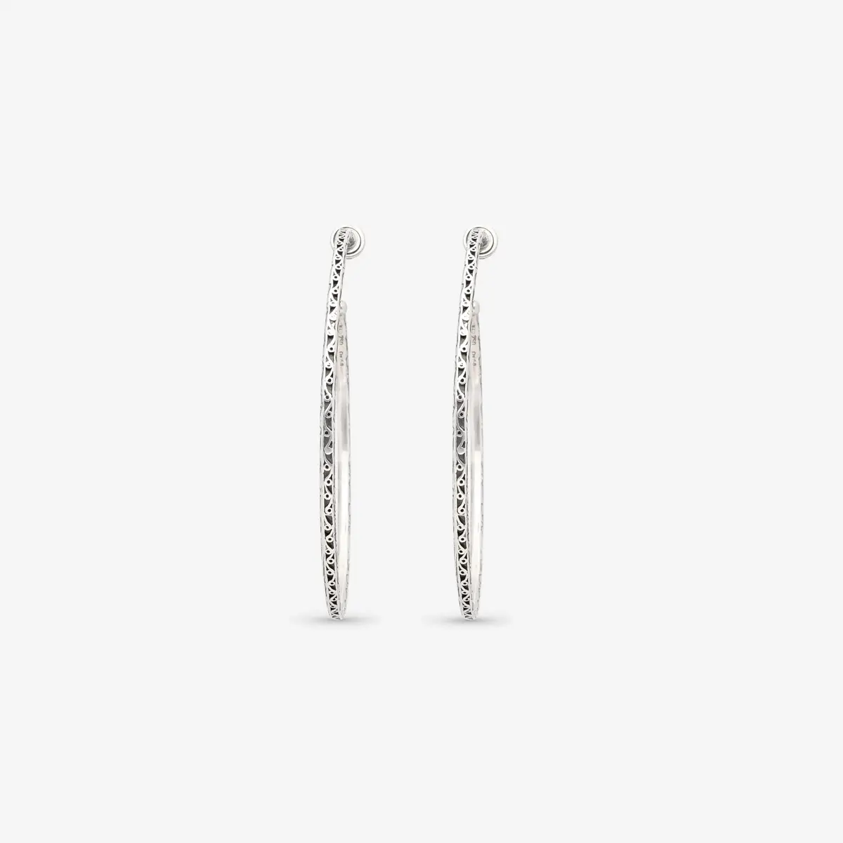 Konstantino Konstantino Sterling Silver Classic Hoop Earrings by The Solist | Thumbnail 2 Konstantino Konstantino Sterling Silver Classic Hoop Earrings by The Solist | Thumbnail 2