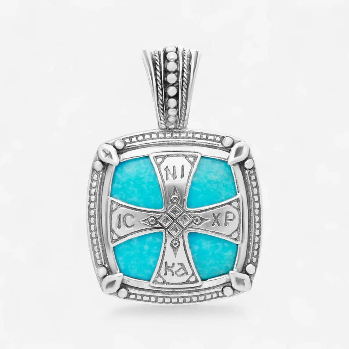 Konstantino Konstantino Sterling Silver Turquoise Pendant Necklace by The Solist | Thumbnail 2 Konstantino Konstantino Sterling Silver Turquoise Pendant Necklace by The Solist | Thumbnail 2