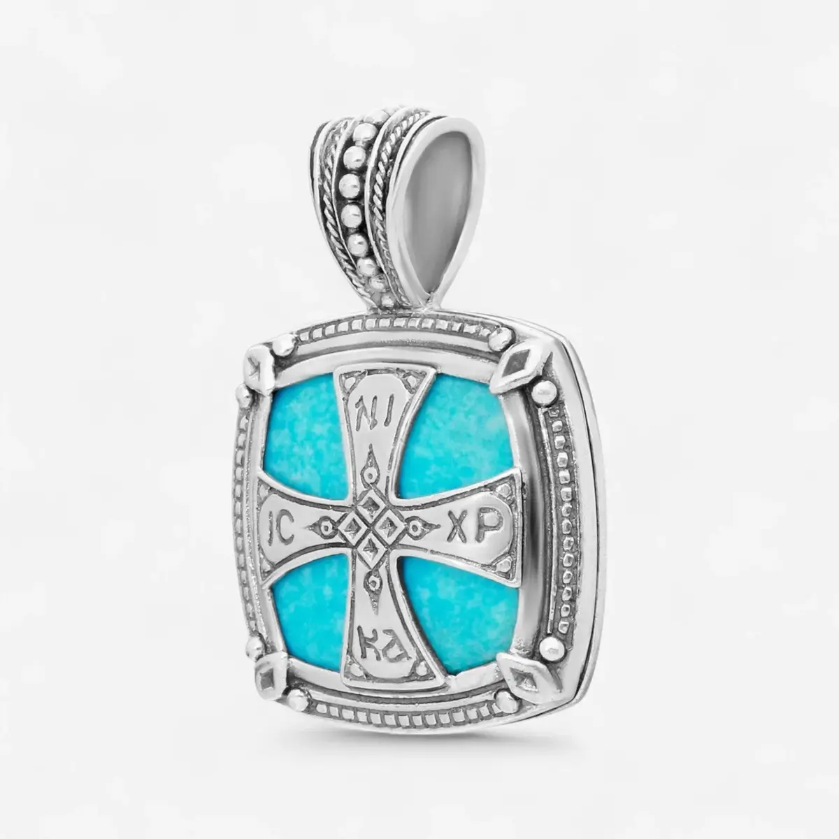 Konstantino Konstantino Sterling Silver Turquoise Pendant Necklace by The Solist | Thumbnail 3 Konstantino Konstantino Sterling Silver Turquoise Pendant Necklace by The Solist | Thumbnail 3