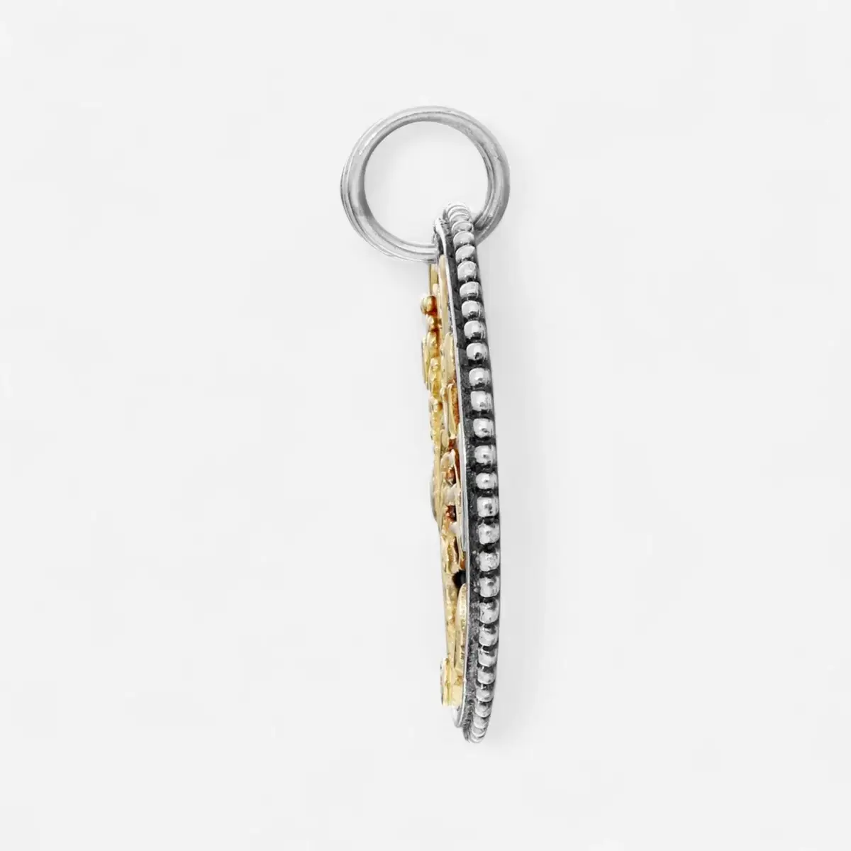 Konstantino Konstantino Zodiac Scorpio Sterling Silver & 18K Yellow Gold Diamond Carved Pendant by The Solist | Thumbnail 3 Konstantino Konstantino Zodiac Scorpio Sterling Silver & 18K Yellow Gold Diamond Carved Pendant by The Solist | Thumbnail 3