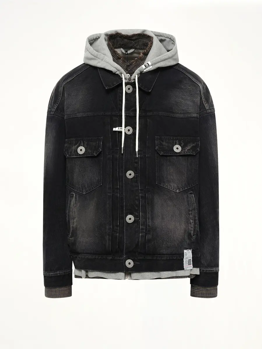 Maison MIHARA YASUHIRO Triple Layered Denim Jacket | Thumbnail 2 Maison MIHARA YASUHIRO Triple Layered Denim Jacket | Thumbnail 2
