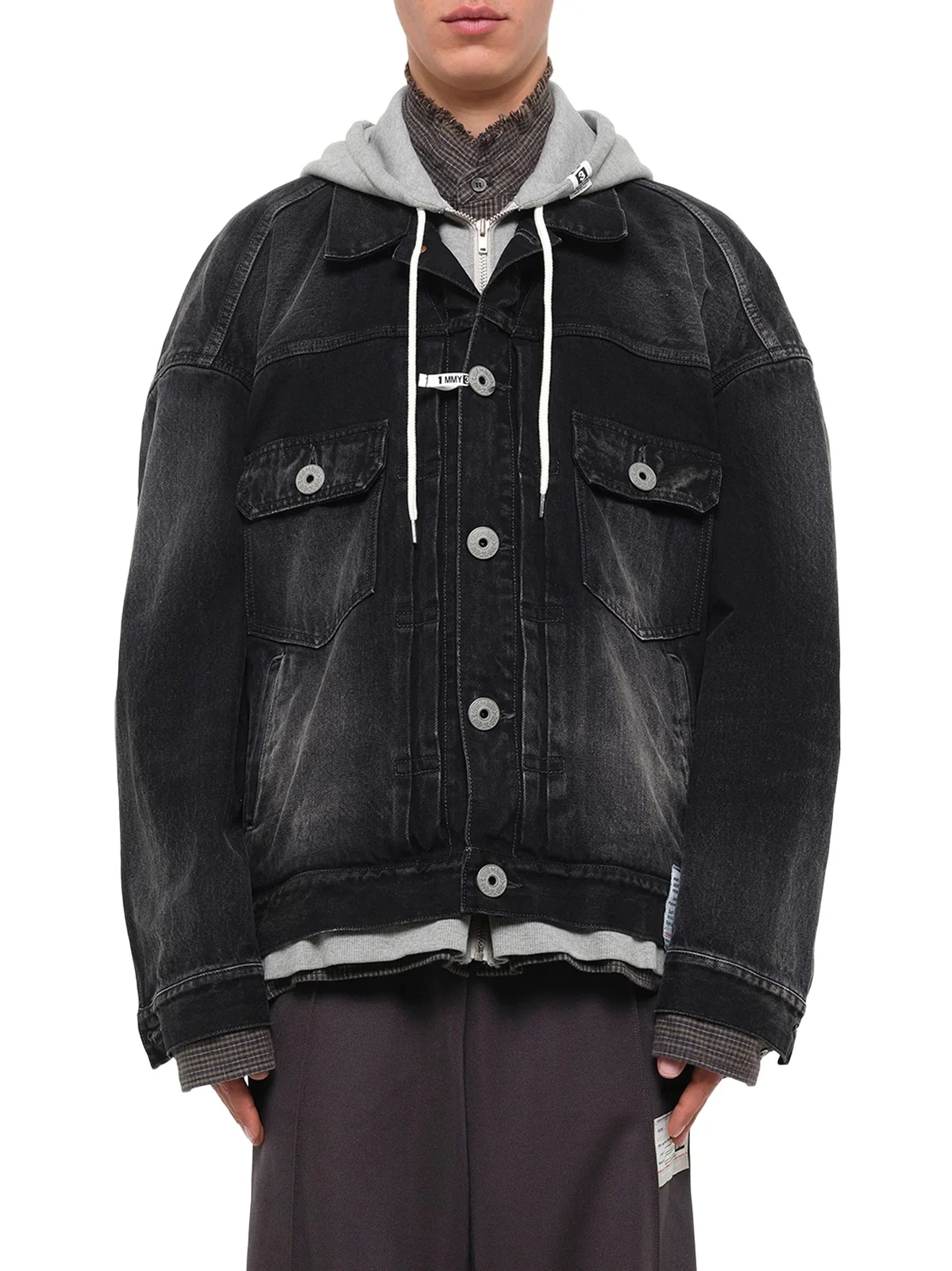 Maison MIHARA YASUHIRO Triple Layered Denim Jacket