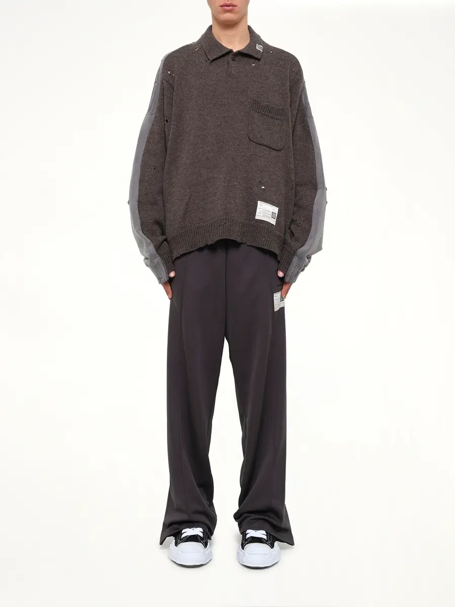 Maison MIHARA YASUHIRO Sweat Combined Knit Sweater | Thumbnail 7