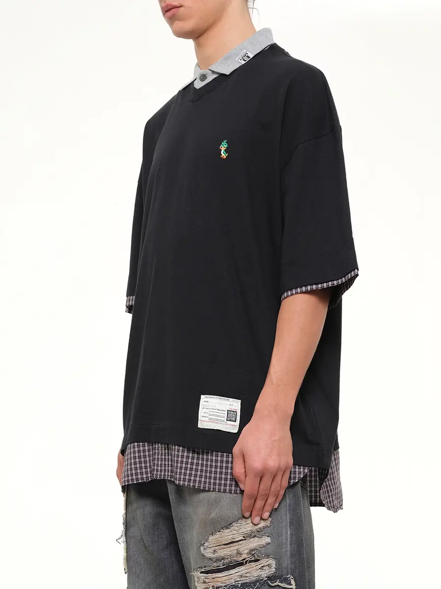 Maison MIHARA YASUHIRO Triple Layered T-shirt | Thumbnail 3 Maison MIHARA YASUHIRO Triple Layered T-shirt | Thumbnail 3