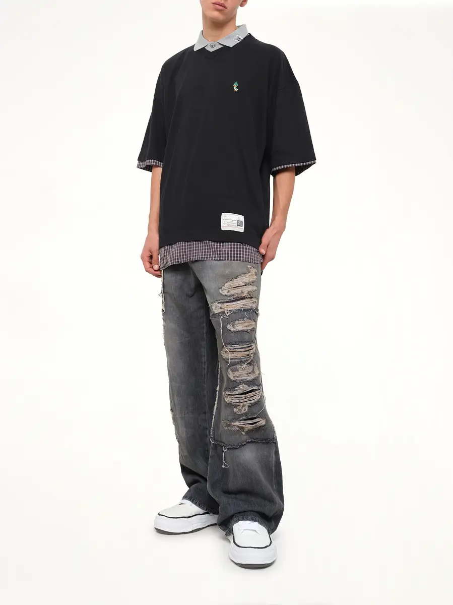 Maison MIHARA YASUHIRO Triple Layered T-shirt | Thumbnail 4 Maison MIHARA YASUHIRO Triple Layered T-shirt | Thumbnail 4
