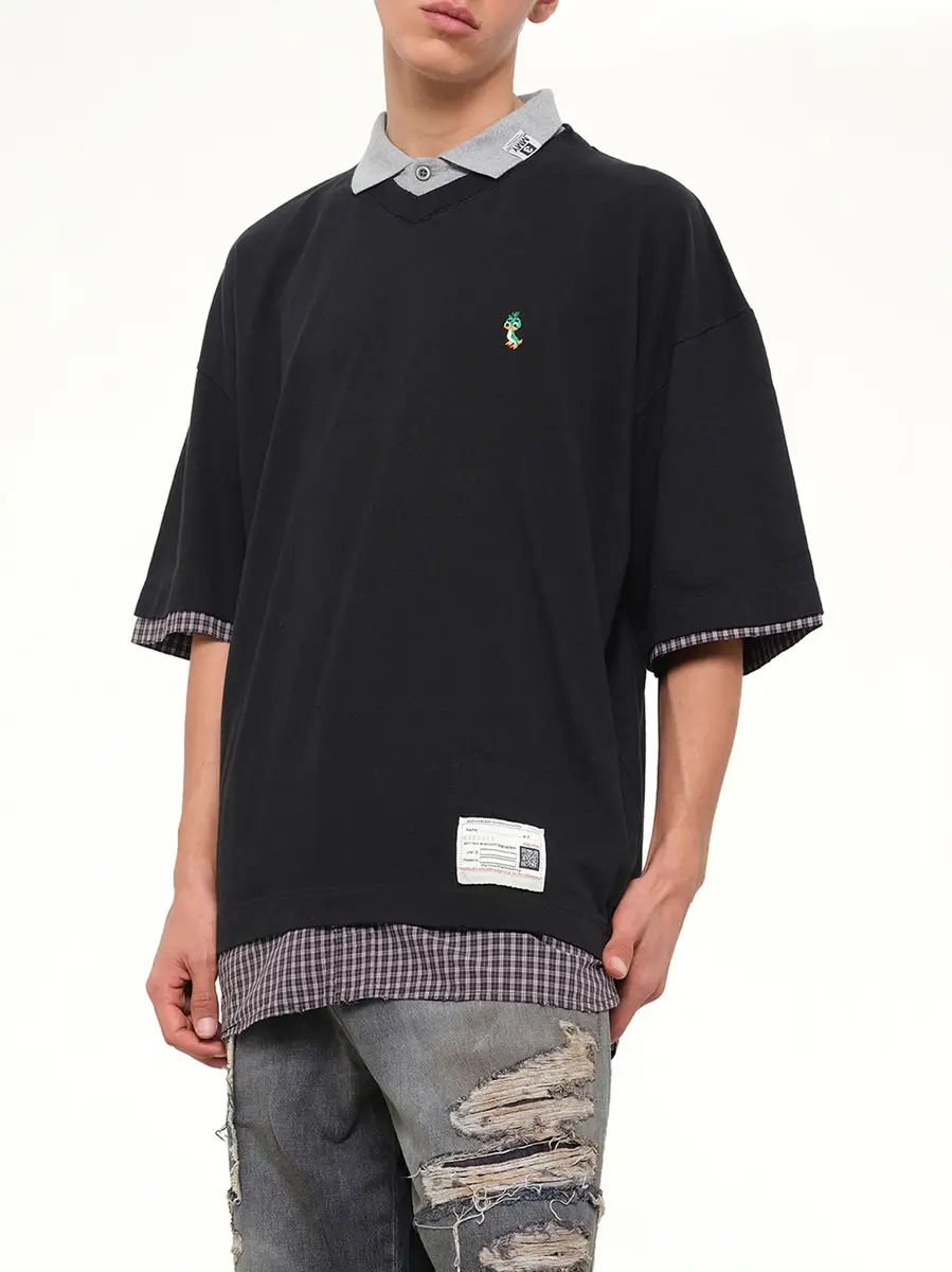 Maison MIHARA YASUHIRO Triple Layered T-shirt | Thumbnail 6 Maison MIHARA YASUHIRO Triple Layered T-shirt | Thumbnail 6