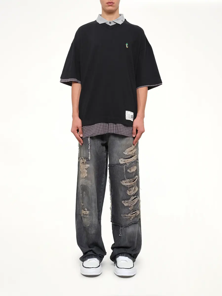 Maison MIHARA YASUHIRO Triple Layered T-shirt | Thumbnail 7 Maison MIHARA YASUHIRO Triple Layered T-shirt | Thumbnail 7