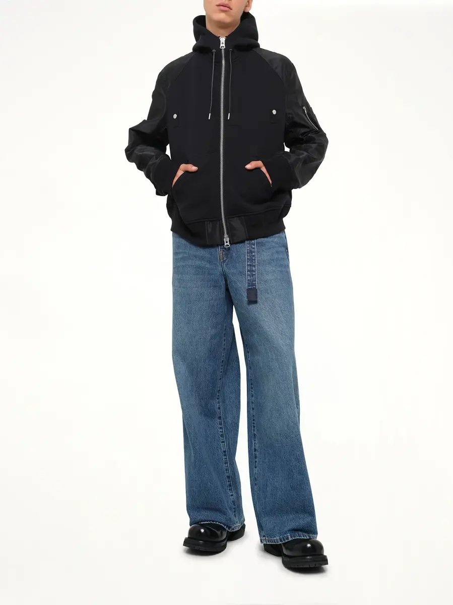 Sacai Sponge Sweat Hoodie | Thumbnail 4