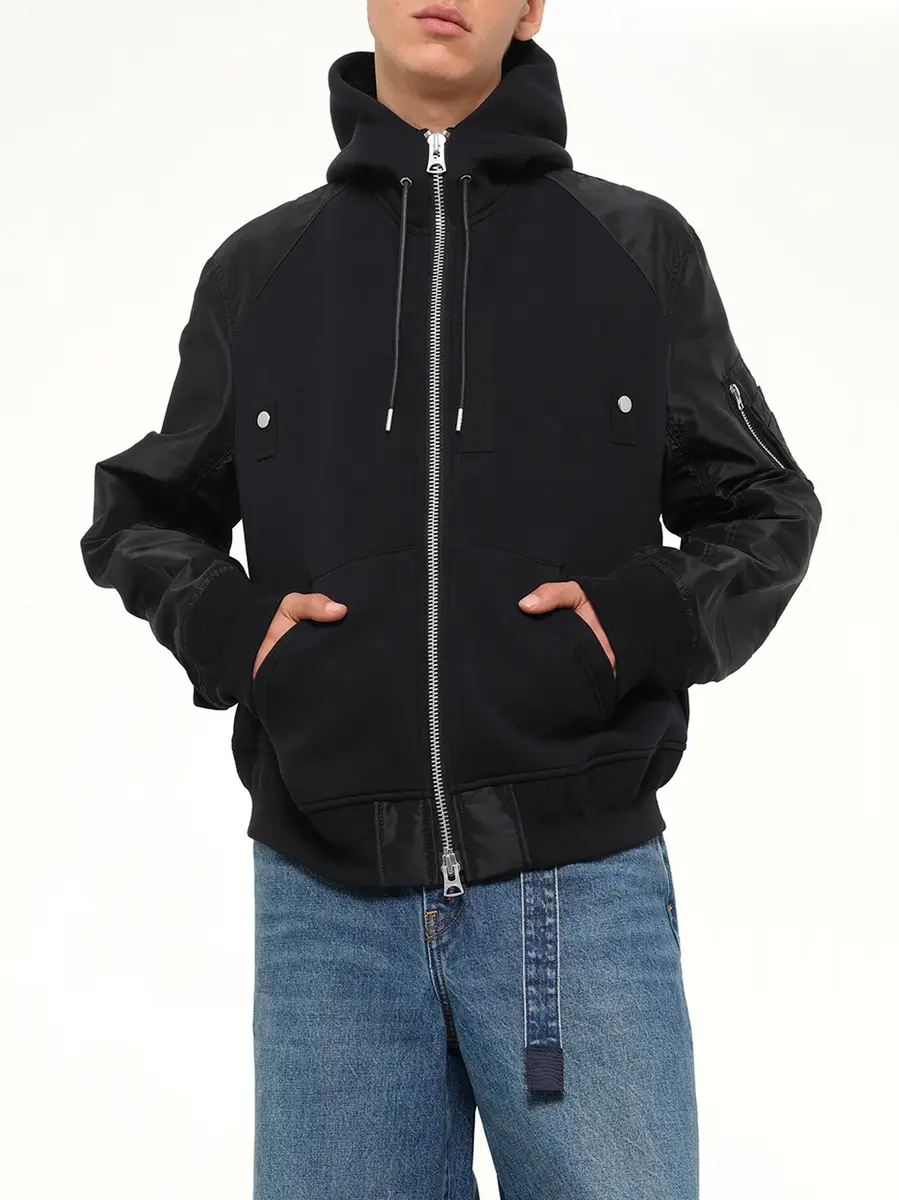 Sacai Sponge Sweat Hoodie | Thumbnail 6