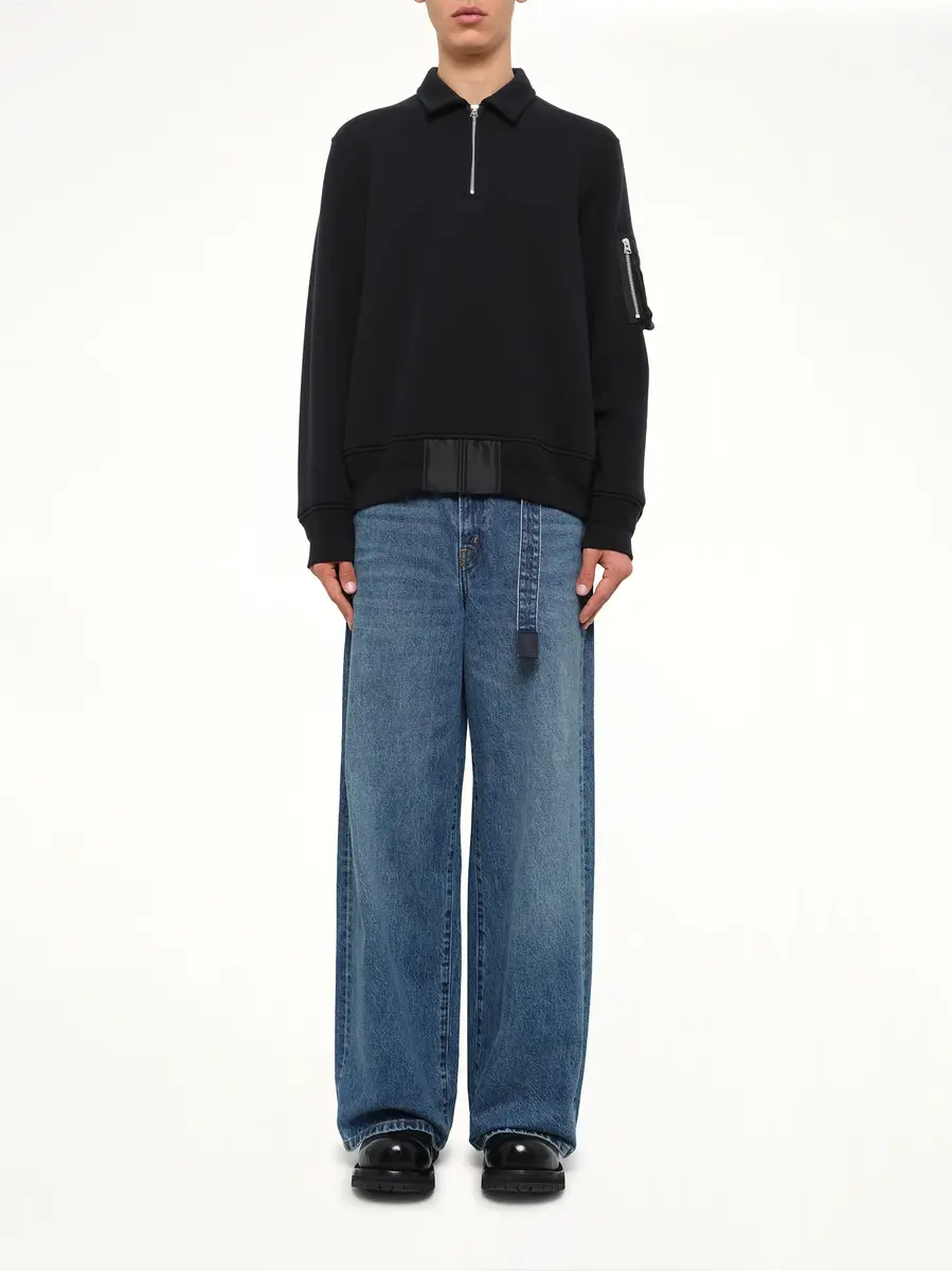 Sacai Sponge Sweat Polo Shirt | Thumbnail 7 Sacai Sponge Sweat Polo Shirt | Thumbnail 7