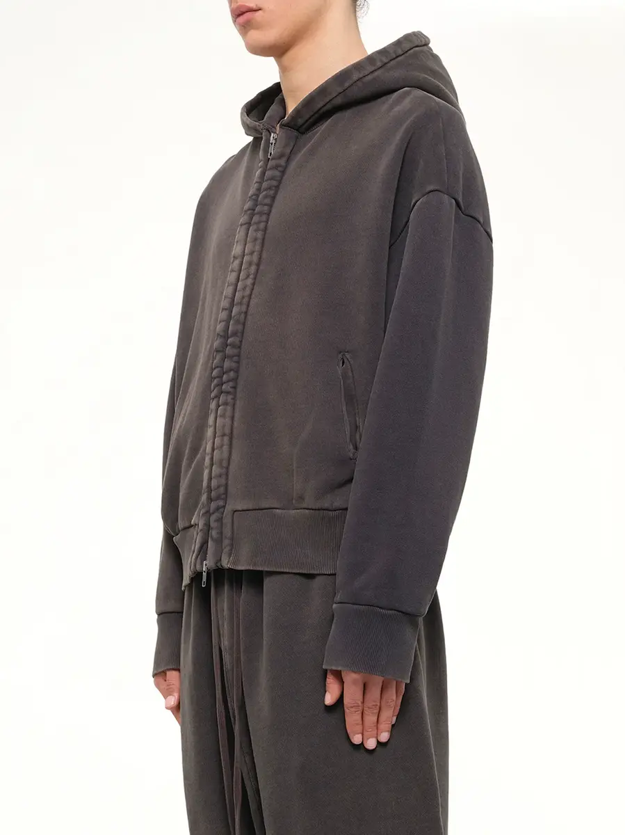 Entire Studios Thermal Hood in Washed Black | Thumbnail 3