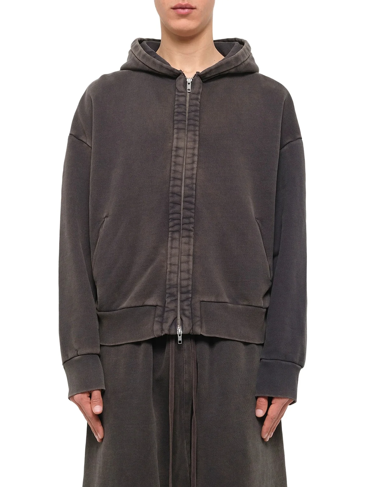 Entire Studios Thermal Hood in Washed Black