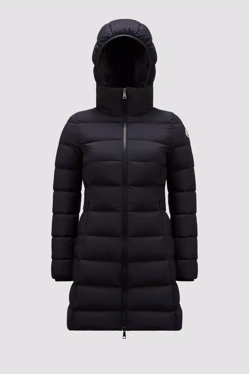 Moncler Gie Hooded Long Down Jacket | Thumbnail 2