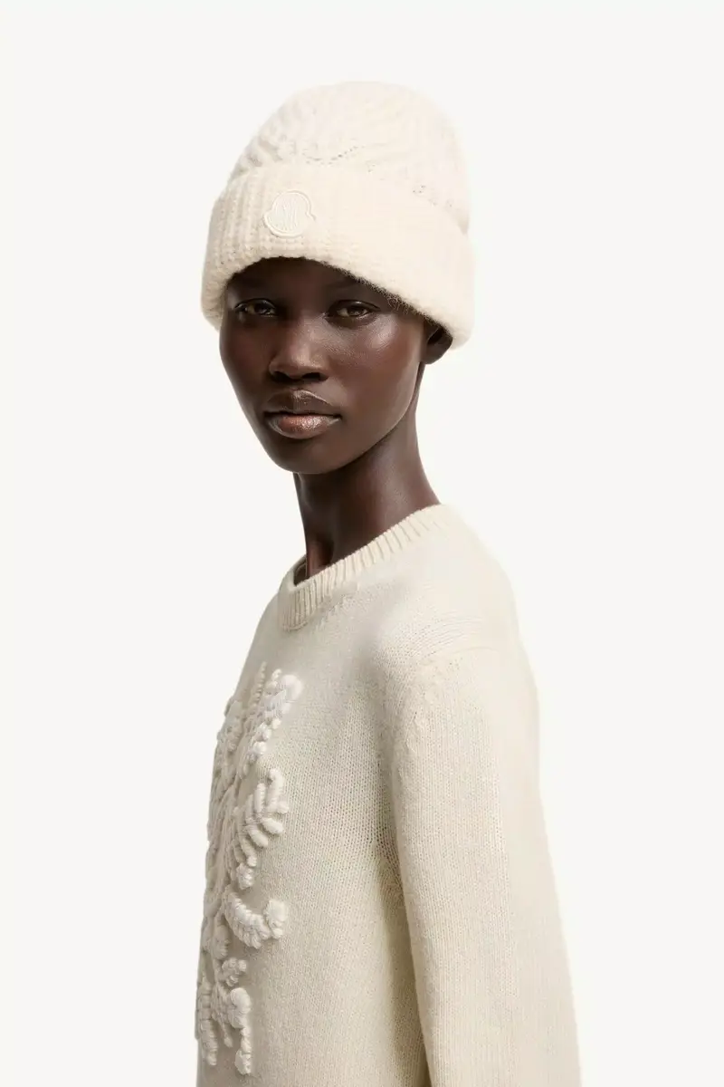 Moncler Wool & Cashmere Blend Sweater | Thumbnail 4 Moncler Wool & Cashmere Blend Sweater | Thumbnail 4