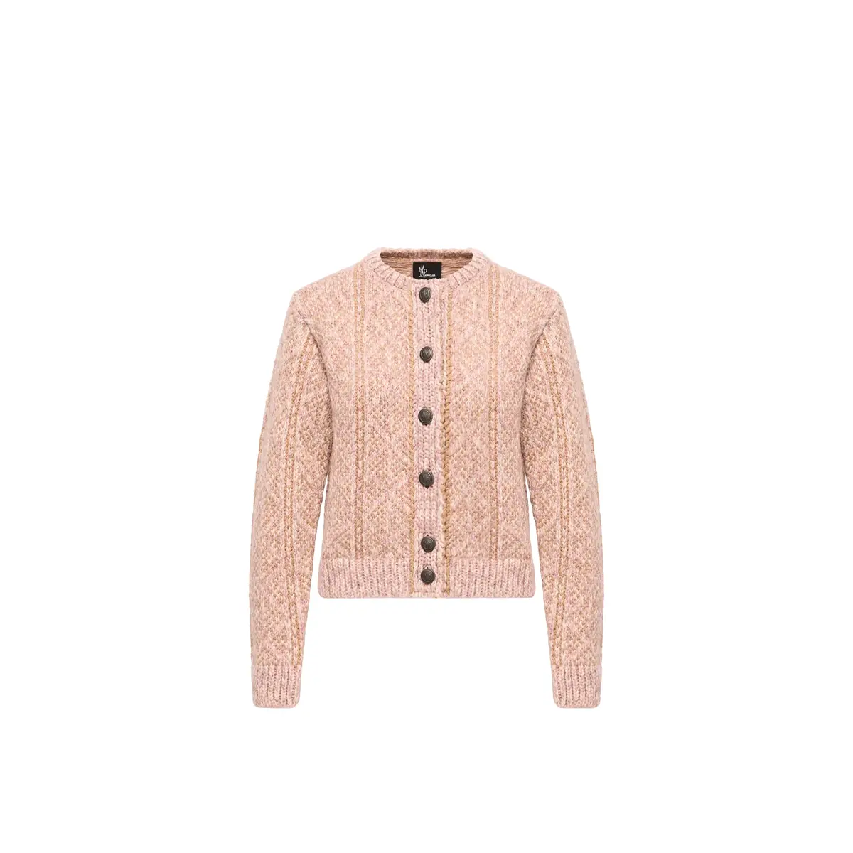 Argyle Jacquard Alpaca & Wool Blend Cardigan Argyle Jacquard Alpaca & Wool Blend Cardigan