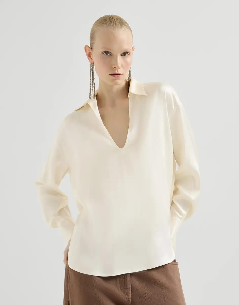 Brunello Cucinelli Silk blouse | Thumbnail 2